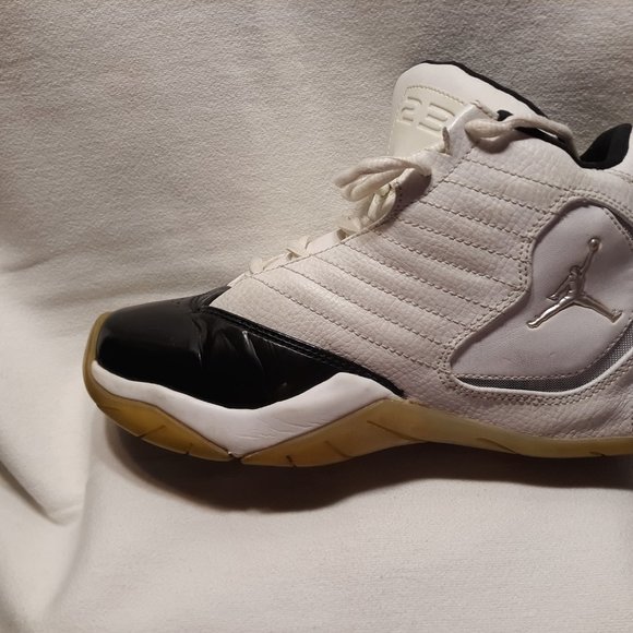 (Listing# 120) Jordon sneakers , blue and white - Picture 2 of 7